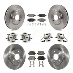 Transit Auto KBB-110237 Wheel Bearing and Hub Assembly for 2004-2010 Chevrolet HHR, Chevrolet Malibu, Pontiac G6 - Front and Rear product image