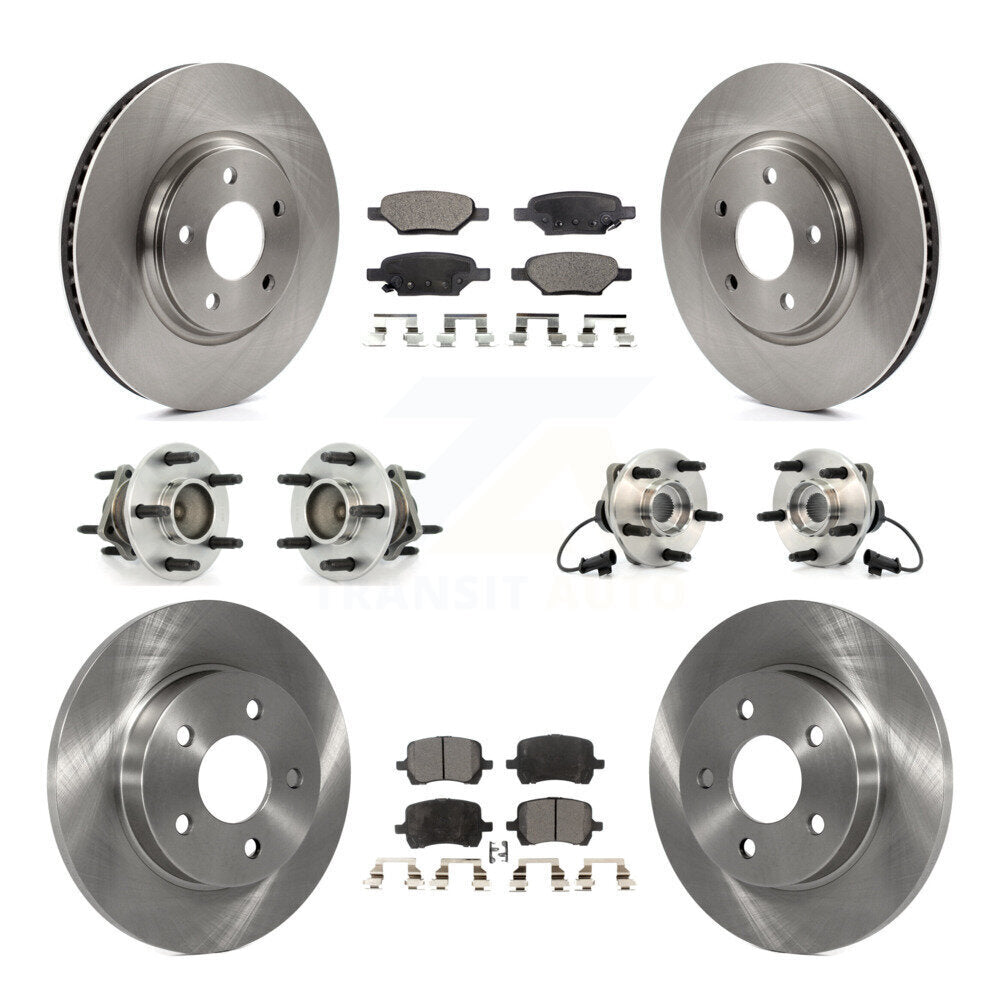 Transit Auto KBB-110238 Wheel Bearing and Hub Assembly for 2004-2012 Chevrolet Malibu, Pontiac G6, Saturn Aura - Front and Rear product image