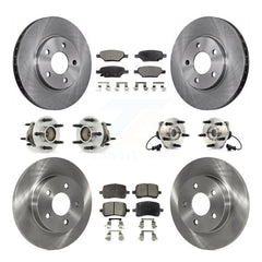 Transit Auto KBB-110239 Wheel Bearing and Hub Assembly for 2004-2005 Chevrolet Malibu - Front and Rear product image