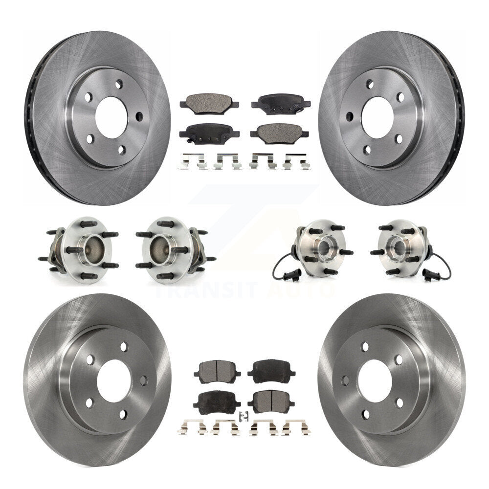 Transit Auto KBB-110240 Wheel Bearing and Hub Assembly for 2004-2008 Chevrolet Malibu, Pontiac G6 - Front and Rear product image