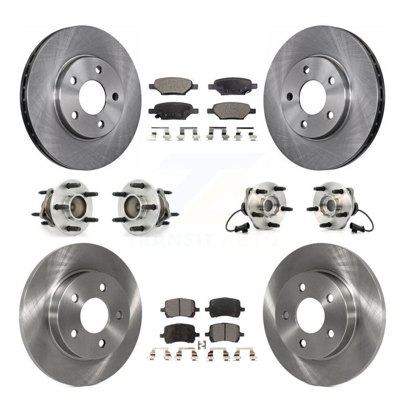 Transit Auto KBB-110240 Wheel Bearing and Hub Assembly for 2004-2008 Chevrolet Malibu, Pontiac G6 - Front and Rear product image
