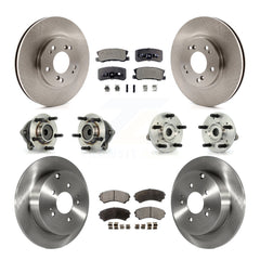 Transit Auto KBB-110242 Wheel Bearing and Hub Assembly for 2004-2011 Mitsubishi Endeavor - Front and Rear product image
