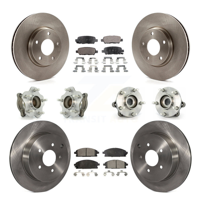 Transit Auto KBB-110244 Wheel Bearing and Hub Assembly for 2004-2009 Nissan Quest - Front and Rear product image
