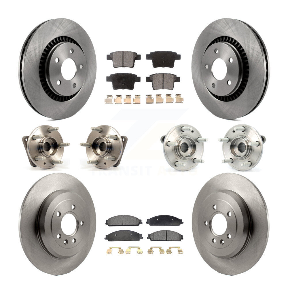 Transit Auto KBB-110250 Wheel Bearing and Hub Assembly for 2005-2009 Ford Taurus, Ford Taurus X, Mercury Sable & more - Front and Rear product image