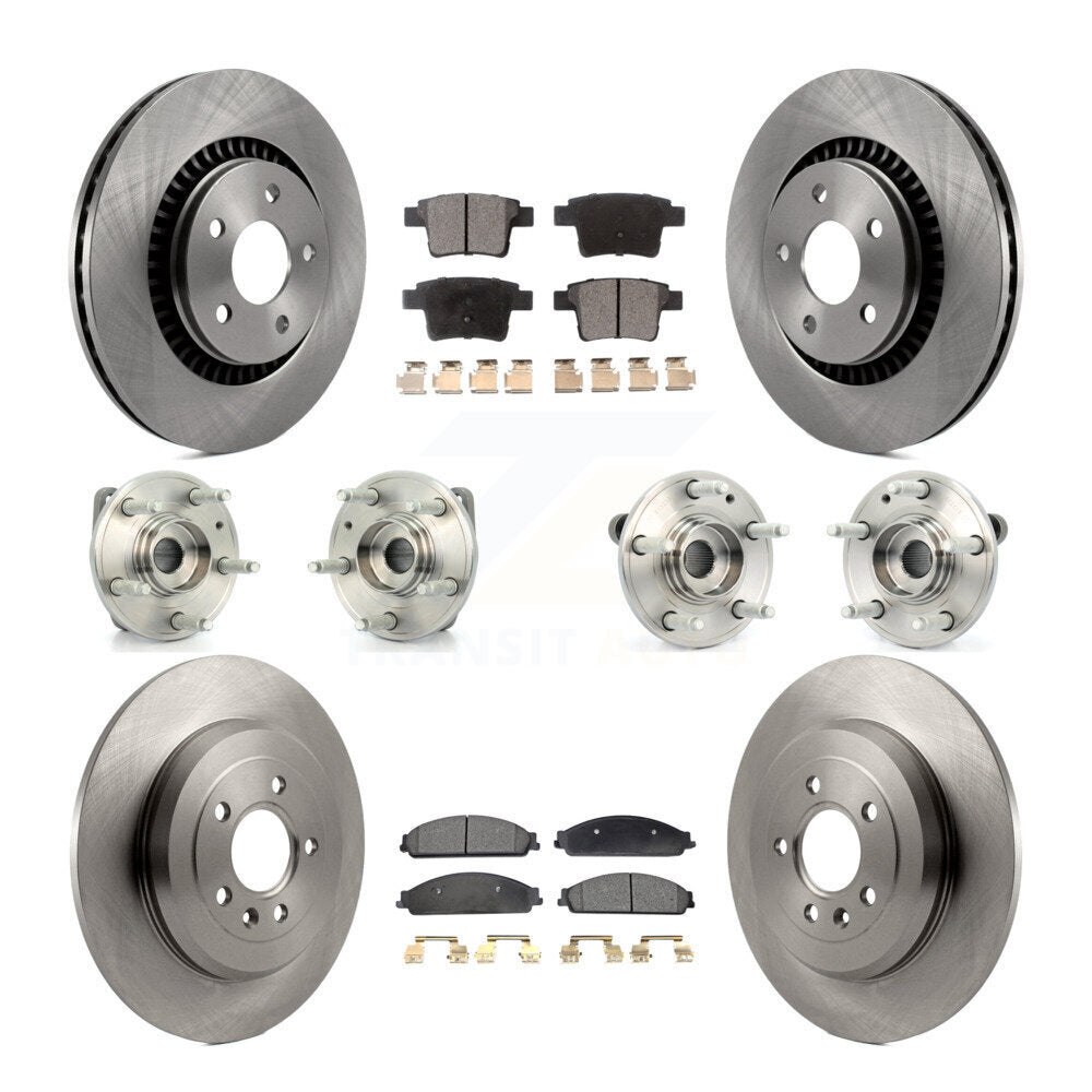 Transit Auto KBB-110251 Wheel Bearing and Hub Assembly for 2005-2009 Ford Taurus, Ford Taurus X, Mercury Sable & more - Front and Rear product image