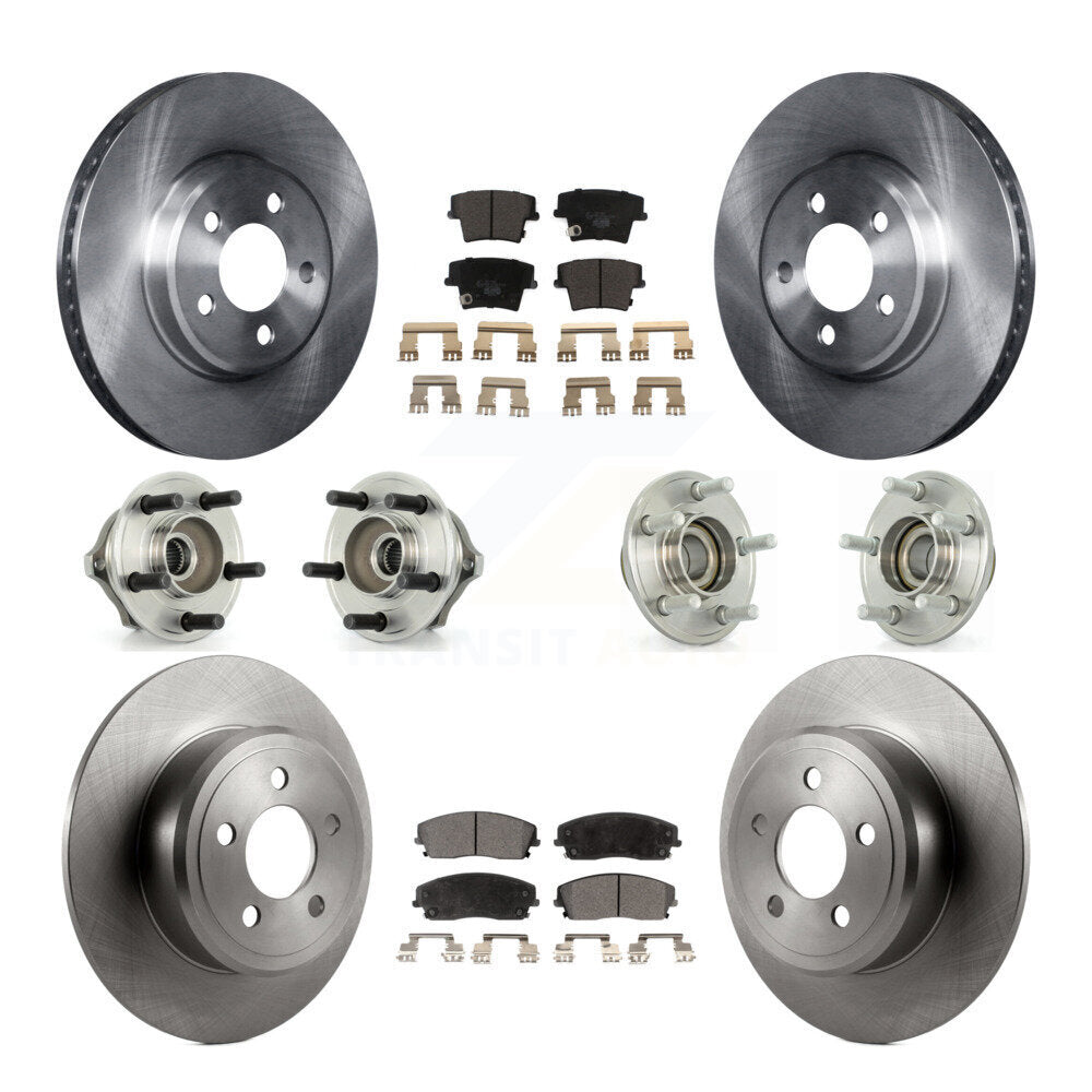 Transit Auto KBB-110252 Wheel Bearing and Hub Assembly for 2005-2009 Chrysler 300, Dodge Charger, Dodge Magnum - Front and Rear product image