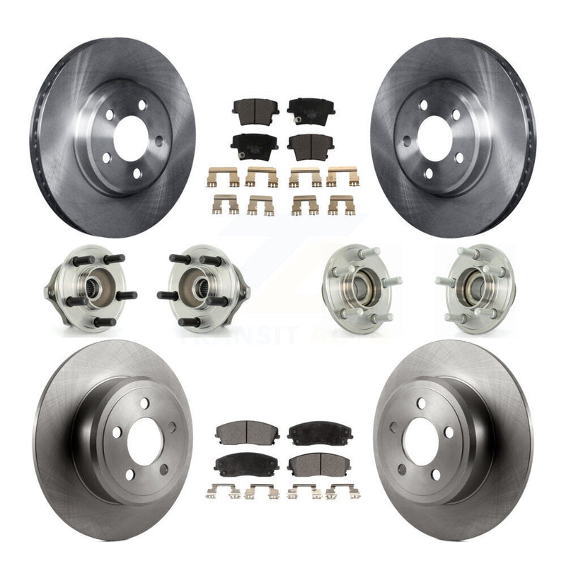 Transit Auto KBB-110252 Wheel Bearing and Hub Assembly for 2005-2009 Chrysler 300, Dodge Charger, Dodge Magnum - Front and Rear product image