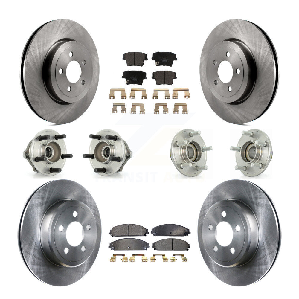 Transit Auto KBB-110253 Wheel Bearing and Hub Assembly for 2005-2009 Chrysler 300, Dodge Charger, Dodge Magnum - Front and Rear product image