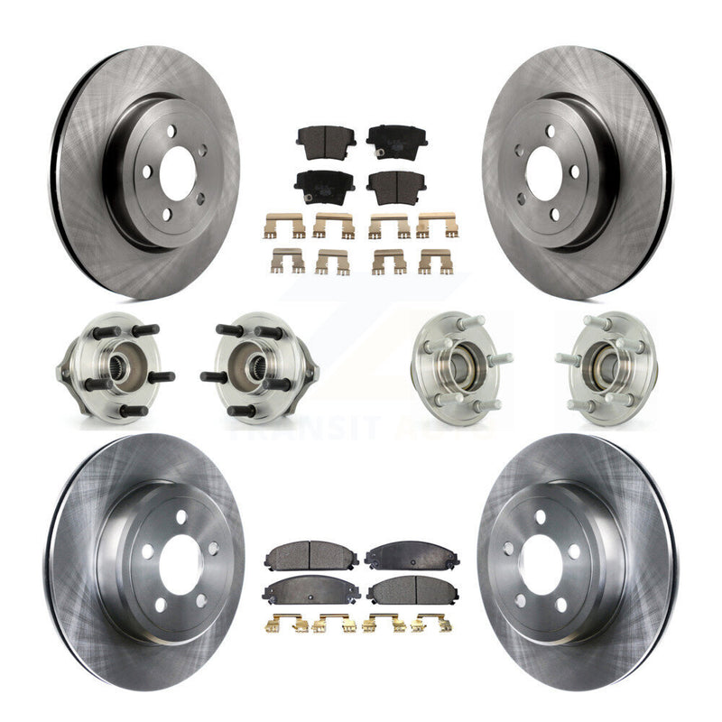 Transit Auto KBB-110253 Wheel Bearing and Hub Assembly for 2005-2009 Chrysler 300, Dodge Charger, Dodge Magnum - Front and Rear product image