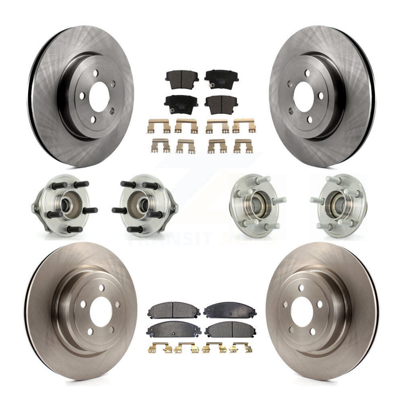 Transit Auto KBB-110254 Wheel Bearing and Hub Assembly for 2006-2008 Dodge Charger - Front and Rear product image