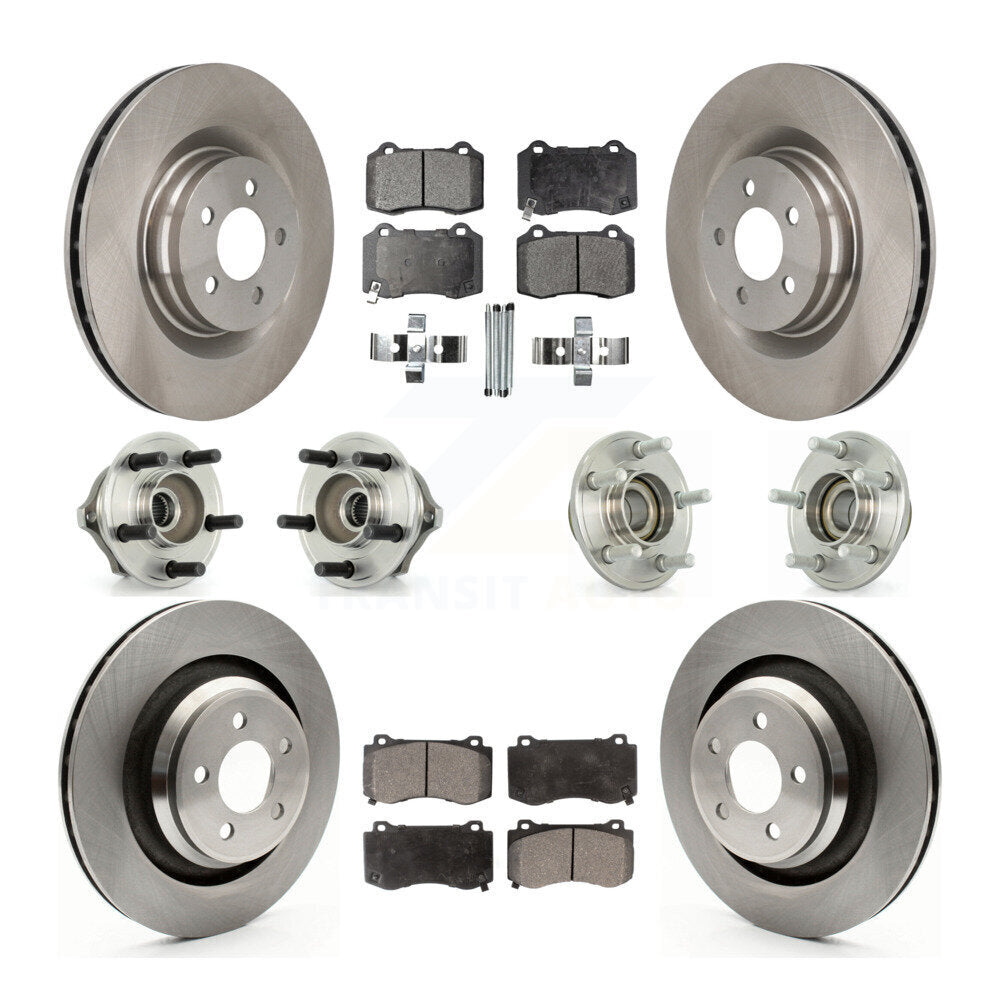 Transit Auto KBB-110255 Wheel Bearing and Hub Assembly for 2005-2009 Chrysler 300, Dodge Charger, Dodge Magnum - Front and Rear product image