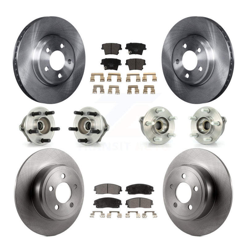 Transit Auto KBB-110256 Wheel Bearing and Hub Assembly for 2007-2009 Dodge Charger, Dodge Magnum - Front and Rear product image