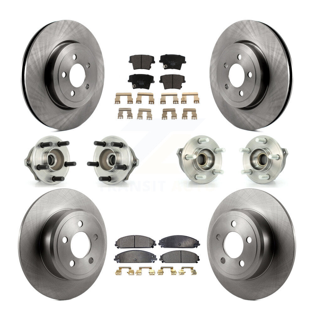 Transit Auto KBB-110257 Wheel Bearing and Hub Assembly for 2005-2006 Chrysler 300 - Front and Rear product image
