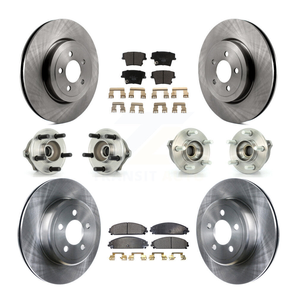 Transit Auto KBB-110258 Wheel Bearing and Hub Assembly for 2005-2009 Chrysler 300, Dodge Charger, Dodge Magnum - Front and Rear product image