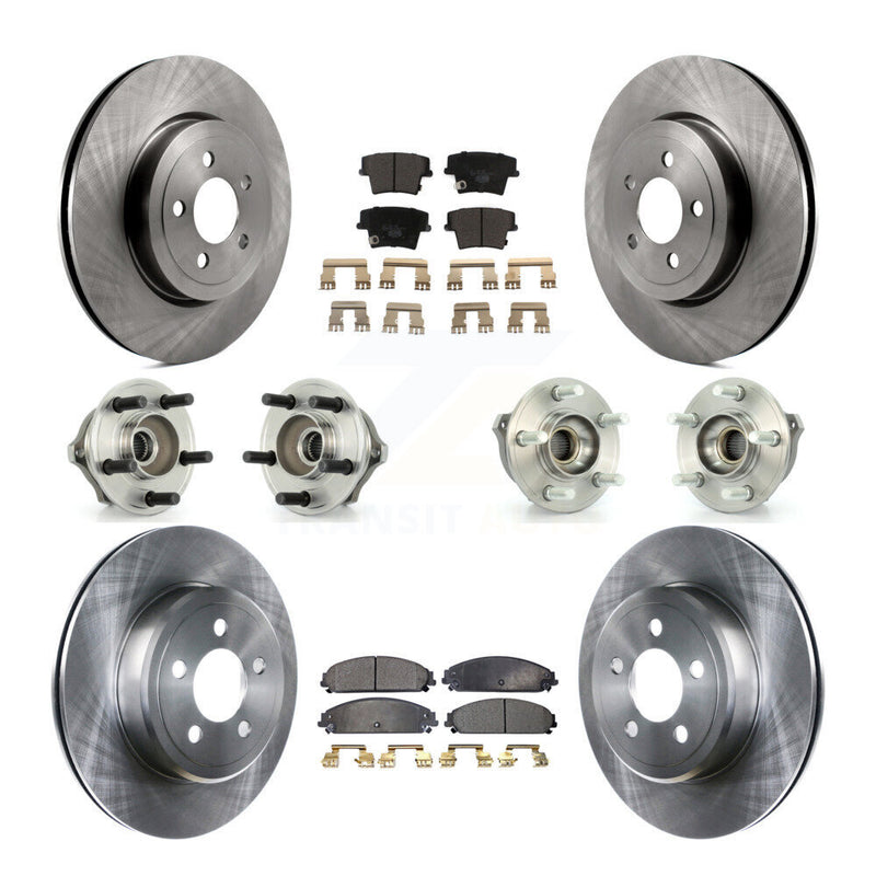 Transit Auto KBB-110258 Wheel Bearing and Hub Assembly for 2005-2009 Chrysler 300, Dodge Charger, Dodge Magnum - Front and Rear product image