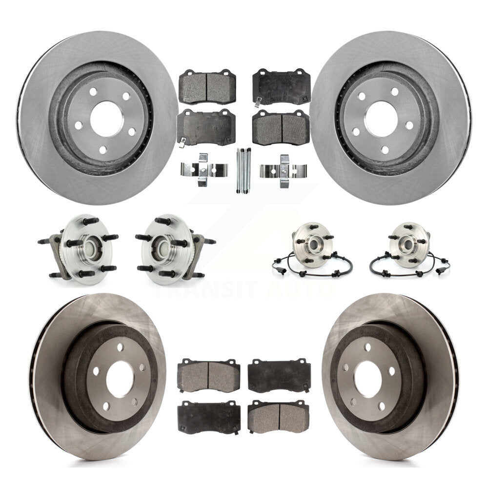 Transit Auto KBB-110261 Wheel Bearing and Hub Assembly for 2006-2010 Jeep Grand Cherokee - Front and Rear product image