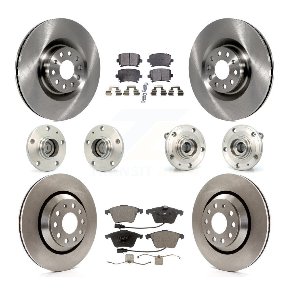 Transit Auto KBB-110283 Wheel Bearing and Hub Assembly for 2008-2010 Volkswagen CC, Volkswagen Passat CC, Volkswagen Passat - Front and Rear product image