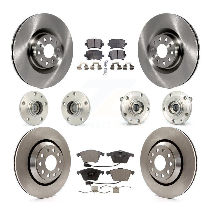 Transit Auto KBB-110283 Wheel Bearing and Hub Assembly for 2008-2010 Volkswagen CC, Volkswagen Passat CC, Volkswagen Passat - Front and Rear product image