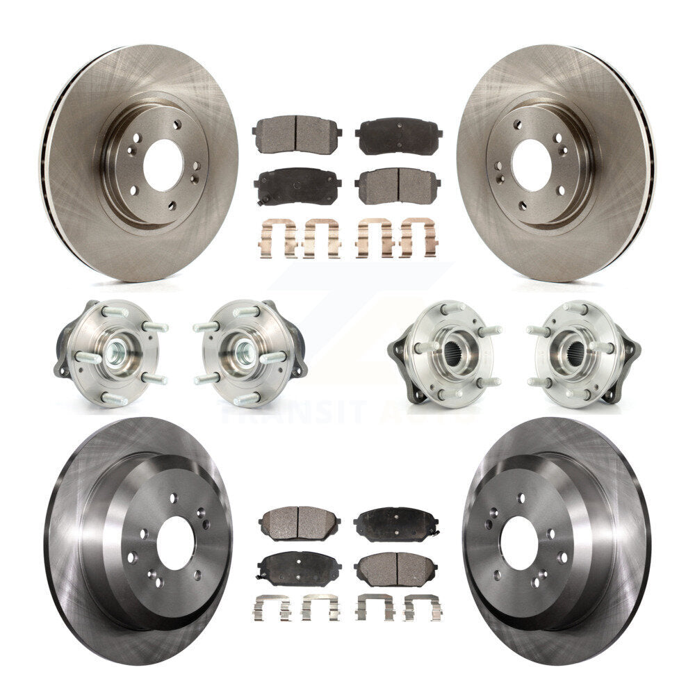 Transit Auto KBB-110290 Wheel Bearing and Hub Assembly for 2007-2012 Hyundai Veracruz - Front and Rear product image