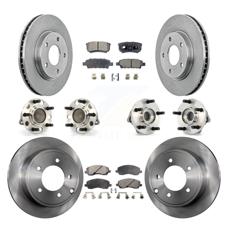 Transit Auto KBB-110301 Wheel Bearing and Hub Assembly for 2009 Dodge Caliber - Front and Rear product image