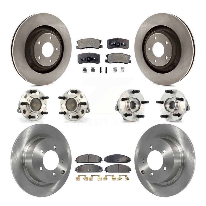 Transit Auto KBB-110304 Wheel Bearing and Hub Assembly for 2009 Dodge Caliber - Front and Rear product image
