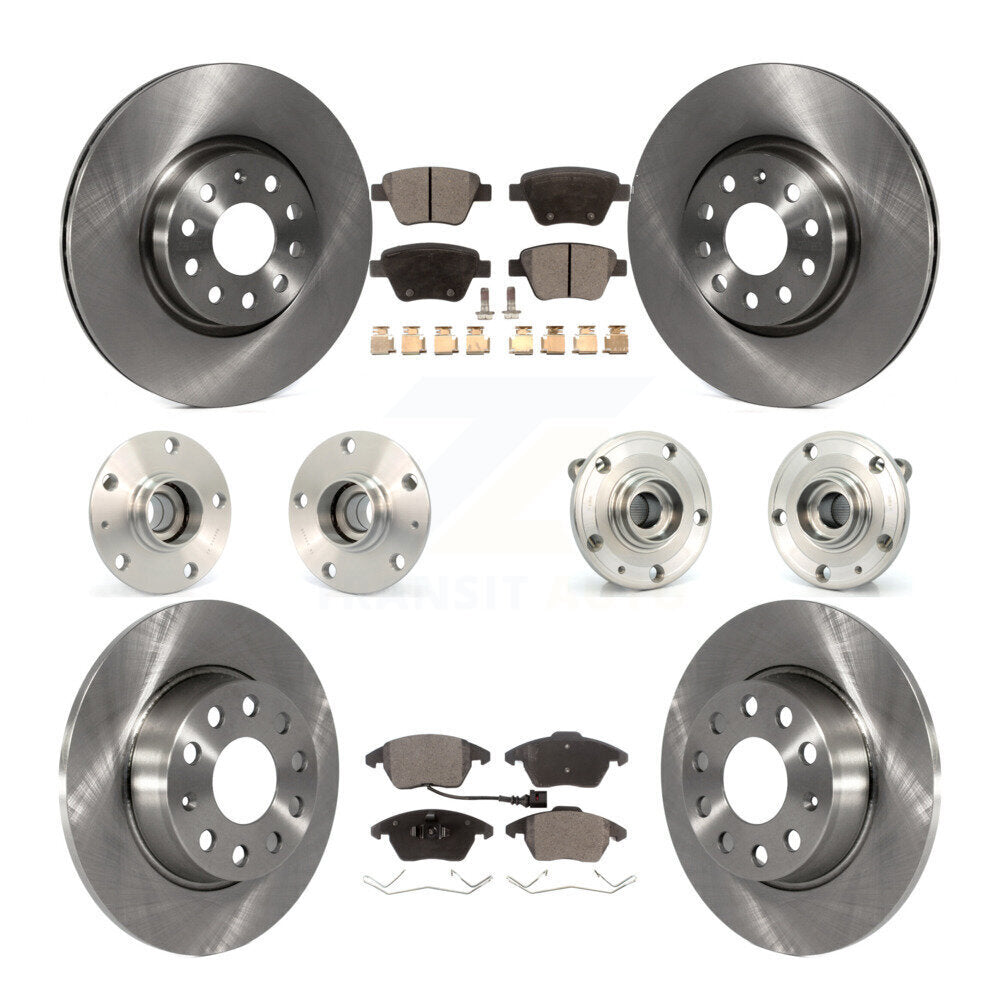 Transit Auto KBB-110306 Wheel Bearing and Hub Assembly for 2011-2014 Volkswagen GTI - Front and Rear product image