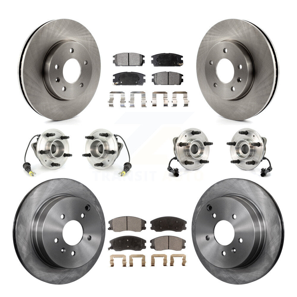 Transit Auto KBB-110330 Wheel Bearing and Hub Assembly for 2007-2015 Chevrolet Captiva Sport, Saturn Vue, Chevrolet Equinox & more - Front and Rear product image