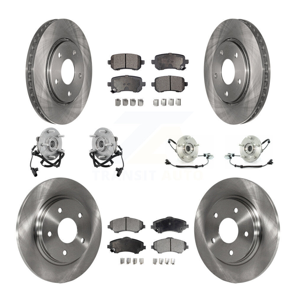 Transit Auto KBB-110331 Wheel Bearing and Hub Assembly for 2008-2011 Volkswagen Routan, Chrysler Town & Country, Dodge Grand Caravan - Front and Rear product image