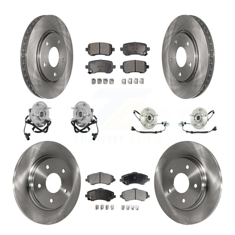 Transit Auto KBB-110331 Wheel Bearing and Hub Assembly for 2008-2011 Volkswagen Routan, Chrysler Town & Country, Dodge Grand Caravan - Front and Rear product image