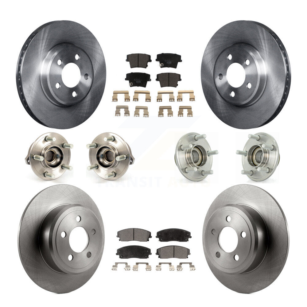 Transit Auto KBB-110336 Wheel Bearing and Hub Assembly for 2009-2014 Chrysler 300, Dodge Charger, Dodge Challenger - Front and Rear product image