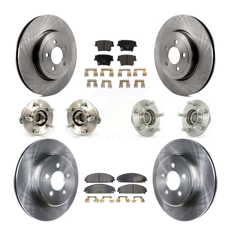 Transit Auto KBB-110337 Wheel Bearing and Hub Assembly for 2009-2014 Chrysler 300, Dodge Challenger, Dodge Charger - Front and Rear product image
