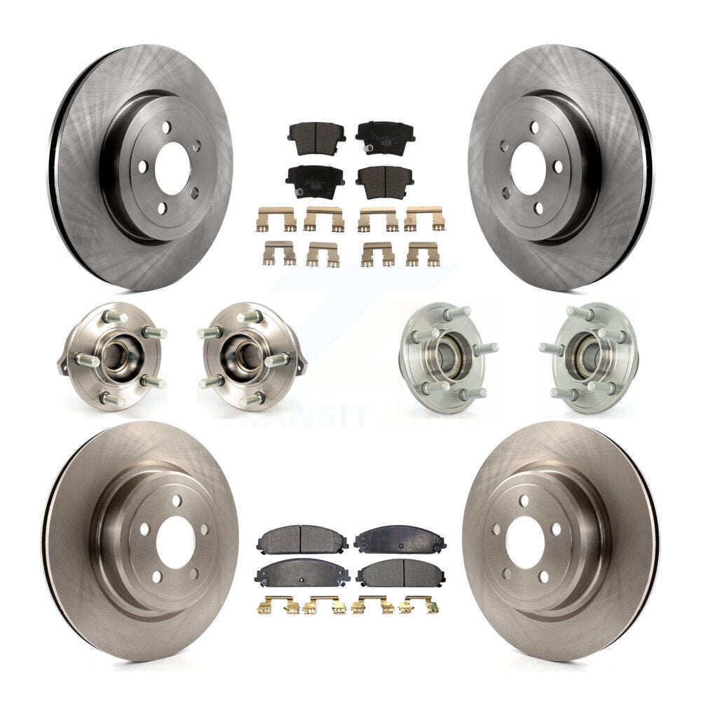 Transit Auto KBB-110338 Wheel Bearing and Hub Assembly for 2010-2011 Dodge Charger - Front and Rear product image