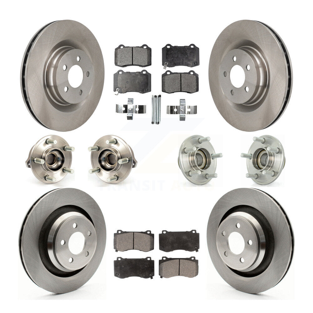 Transit Auto KBB-110339 Wheel Bearing and Hub Assembly for 2008-2014 Chrysler 300, Dodge Challenger, Dodge Charger - Front and Rear product image