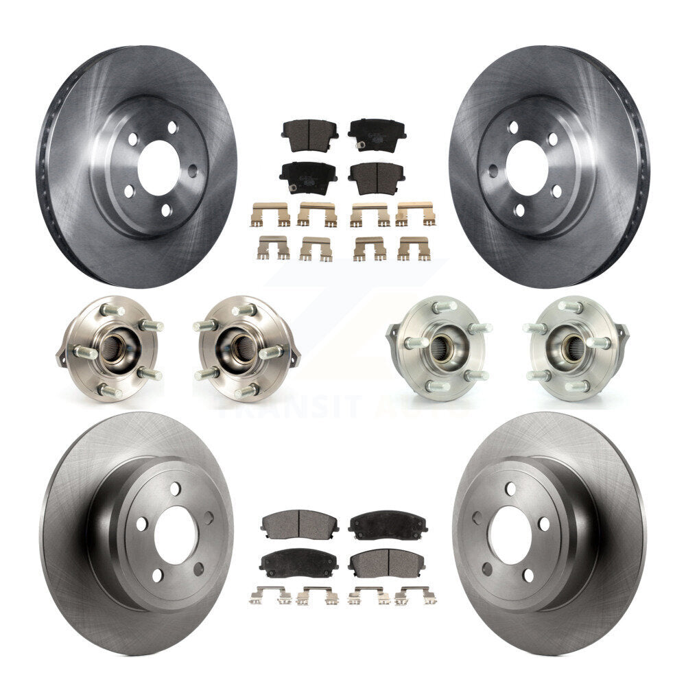 Transit Auto KBB-110340 Wheel Bearing and Hub Assembly for 2009-2010 Chrysler 300, Dodge Charger - Front and Rear product image