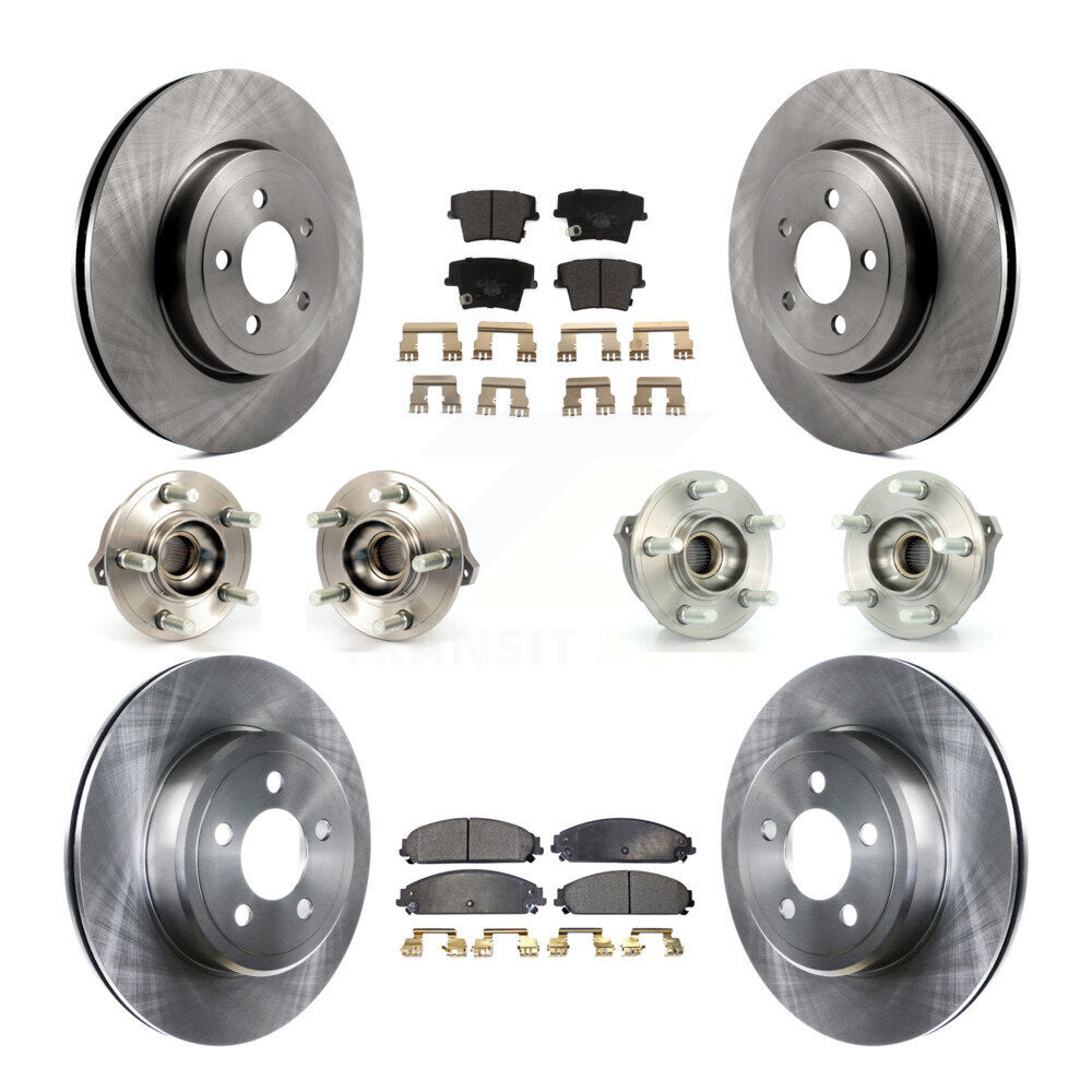 Transit Auto KBB-110341 Wheel Bearing and Hub Assembly for 2009-2014 Dodge Charger, Chrysler 300 - Front and Rear product image
