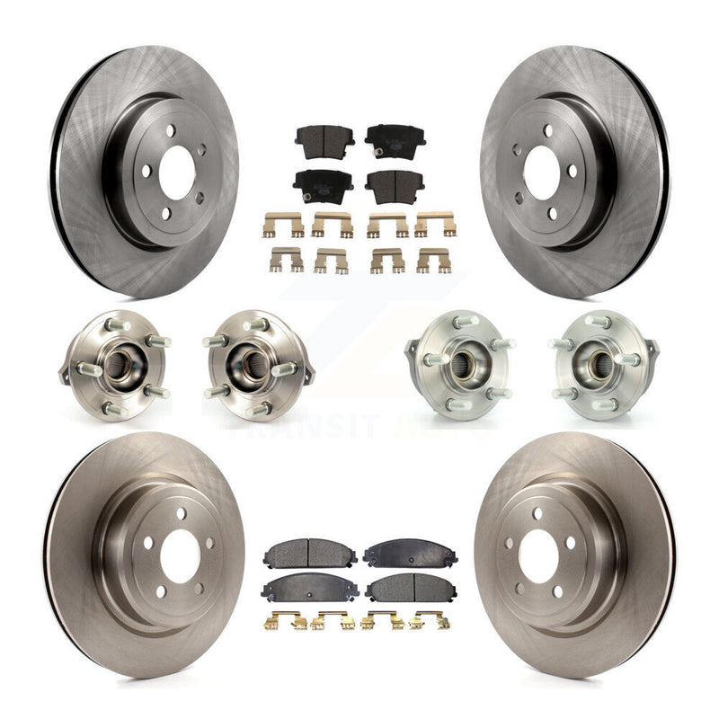 Transit Auto KBB-110342 Wheel Bearing and Hub Assembly for 2010-2013 Dodge Charger - Front and Rear product image