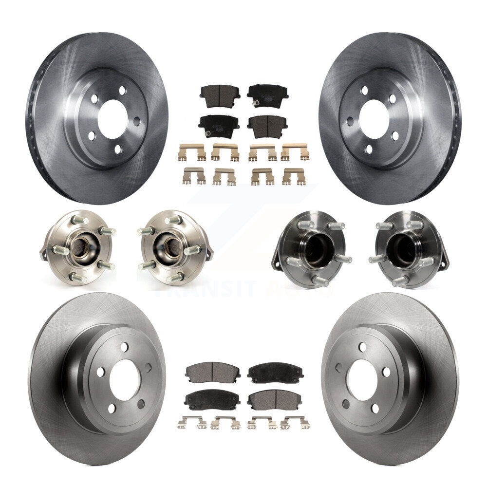 Transit Auto KBB-110343 Wheel Bearing and Hub Assembly for 2012-2014 Chrysler 300, Dodge Charger - Front and Rear product image