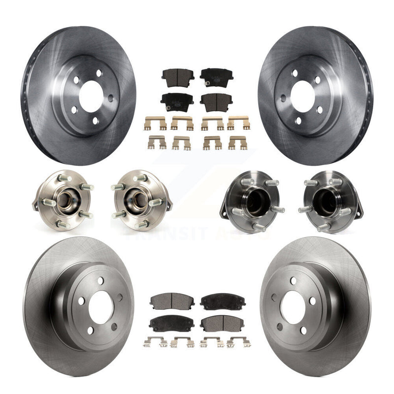 Transit Auto KBB-110343 Wheel Bearing and Hub Assembly for 2012-2014 Chrysler 300, Dodge Charger - Front and Rear product image