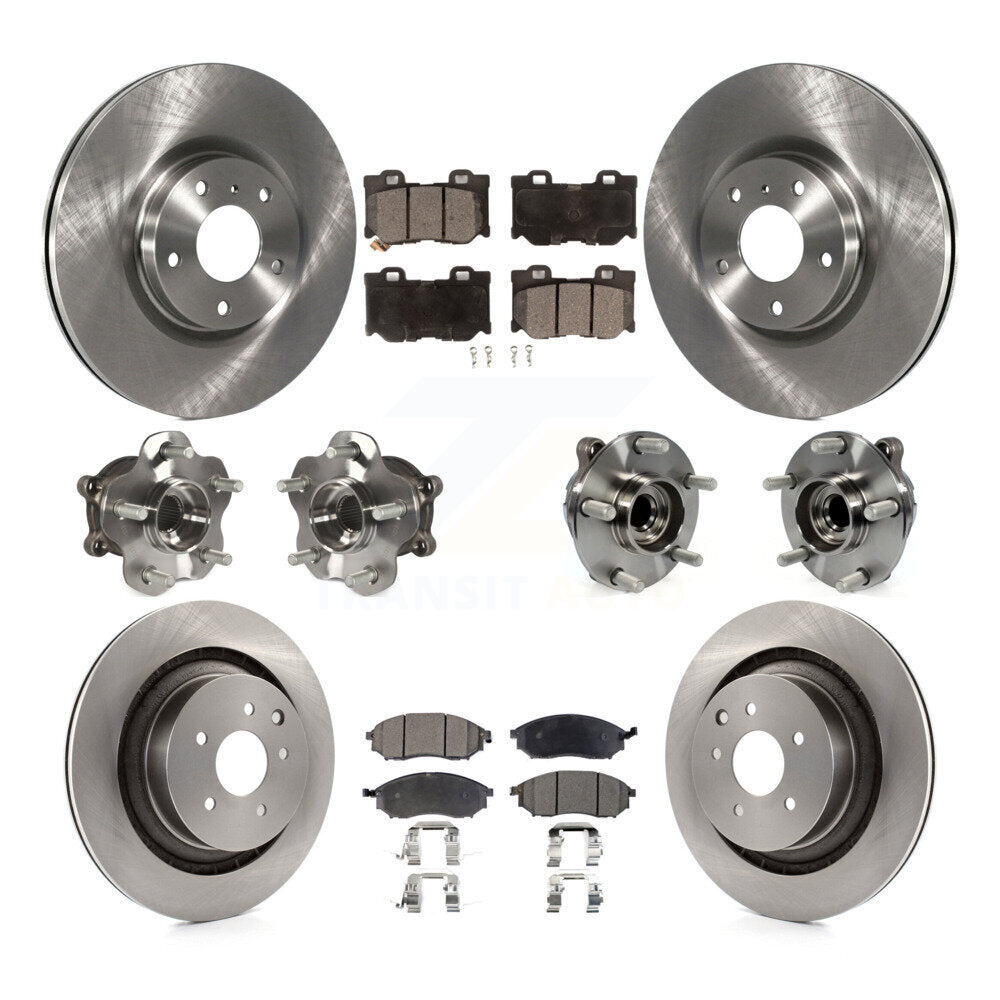 Transit Auto KBB-110364 Wheel Bearing and Hub Assembly for 2009-2020 Nissan 370Z - Front and Rear product image
