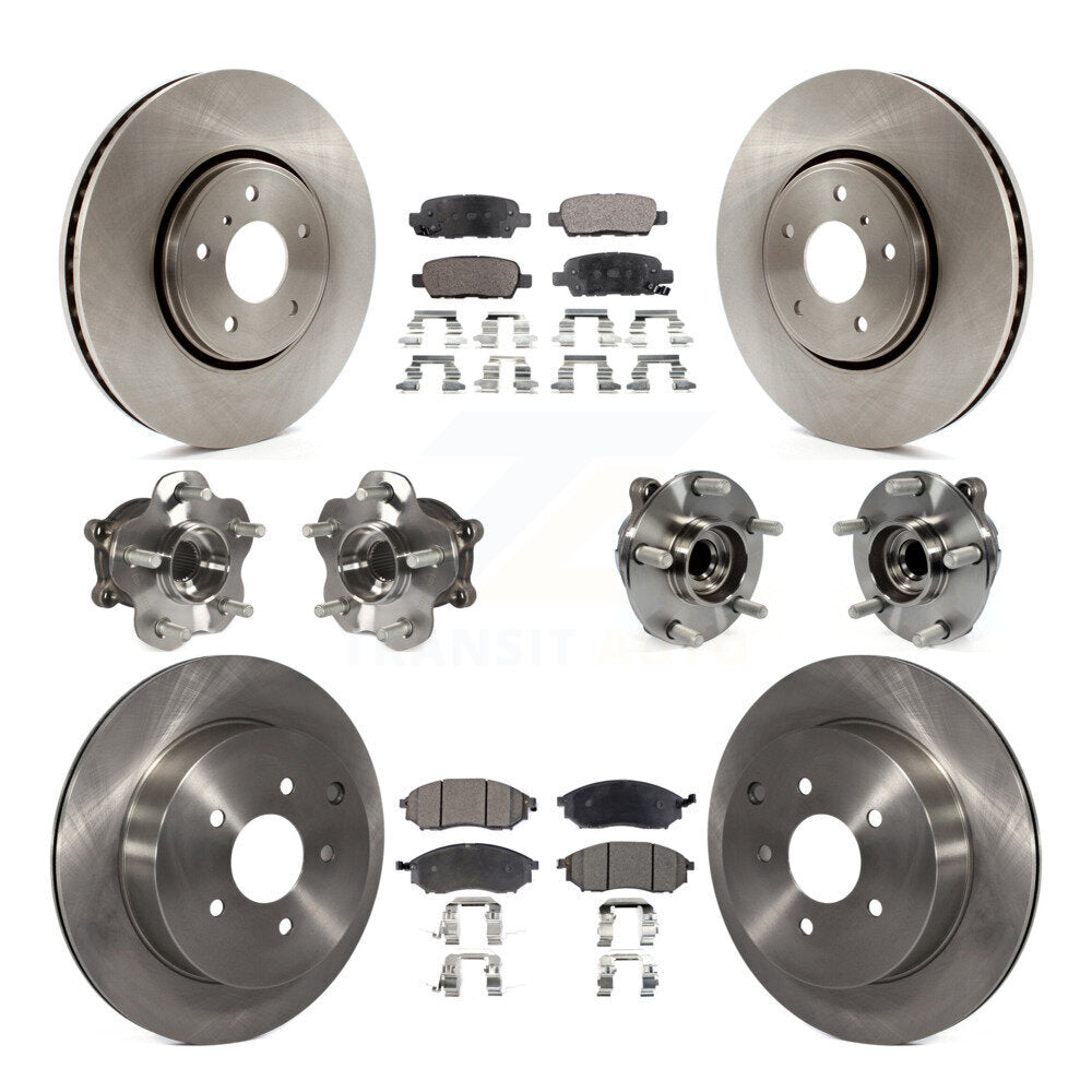Transit Auto KBB-110365 Wheel Bearing and Hub Assembly for 2009-2013 INFINITI FX37, INFINITI FX35 - Front and Rear product image