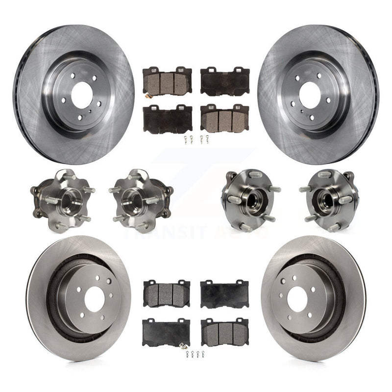 Transit Auto KBB-110368 Wheel Bearing and Hub Assembly for 2009-2013 INFINITI G37 - Front and Rear product image