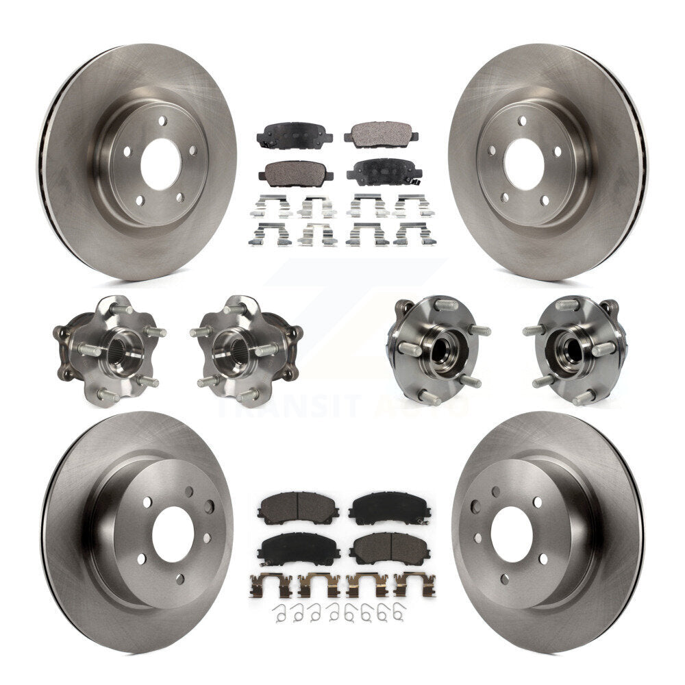 Transit Auto KBB-110371 Wheel Bearing and Hub Assembly for 2016-2017 INFINITI QX50 - Front and Rear product image