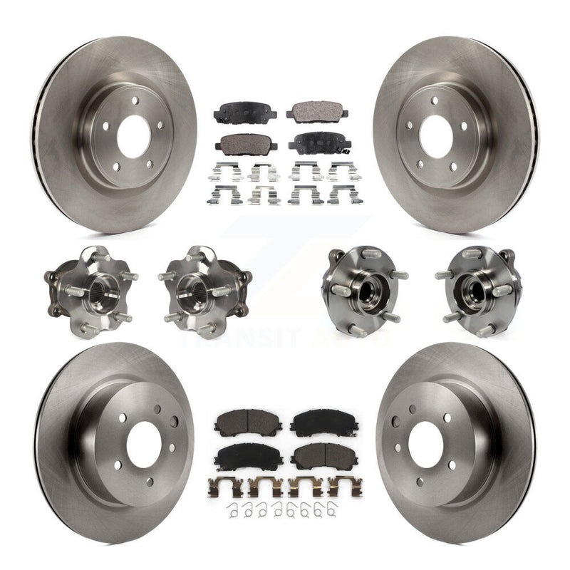 Transit Auto KBB-110371 Wheel Bearing and Hub Assembly for 2016-2017 INFINITI QX50 - Front and Rear product image
