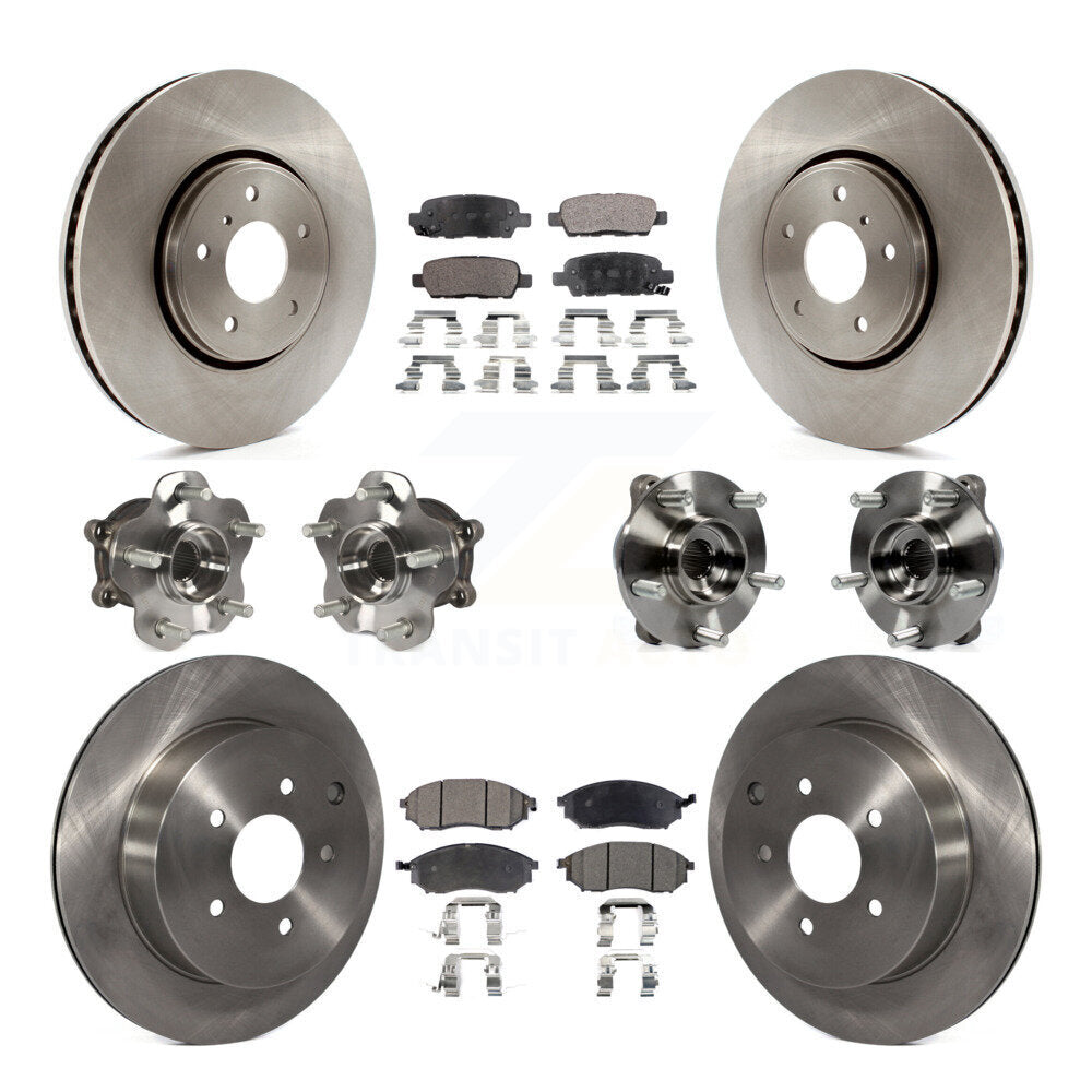 Transit Auto KBB-110374 Wheel Bearing and Hub Assembly for 2009-2013 INFINITI FX37, INFINITI FX35 - Front and Rear product image