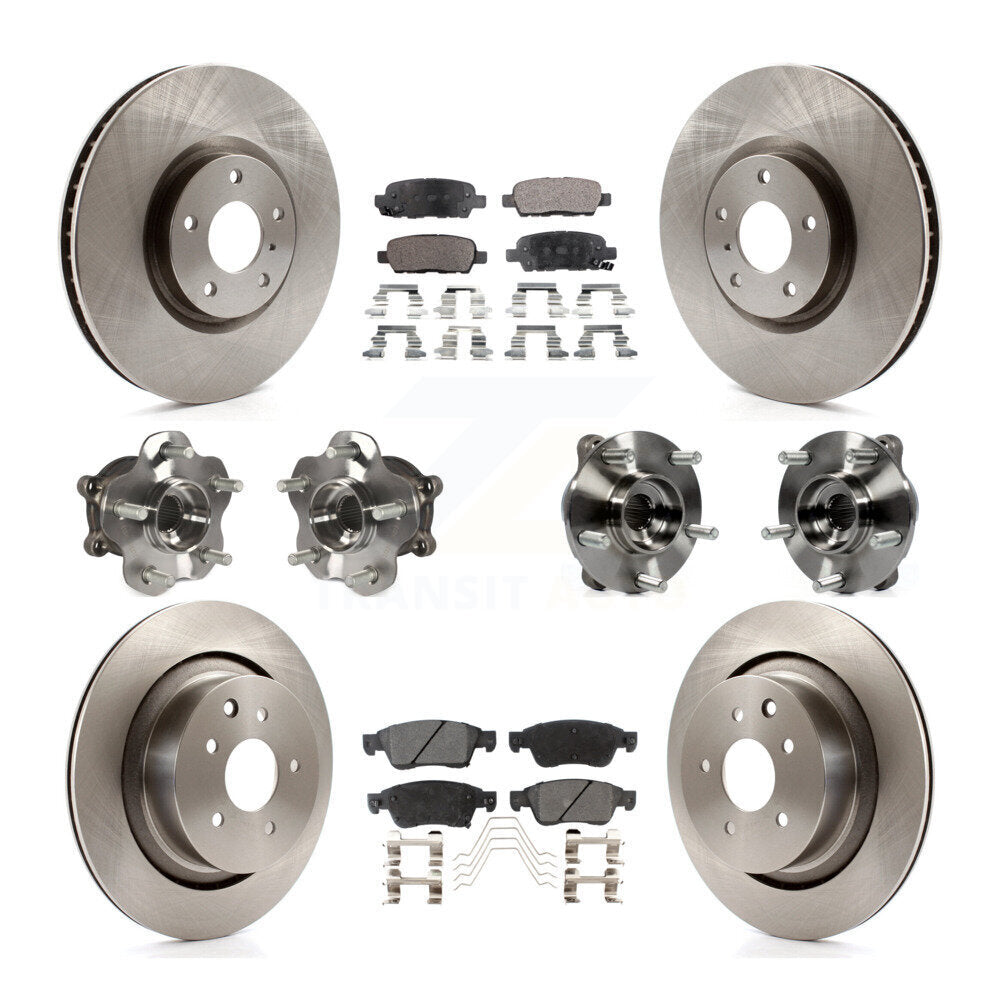 Transit Auto KBB-110375 Wheel Bearing and Hub Assembly for 2007-2015 INFINITI Q60, INFINITI G35 - Front and Rear product image