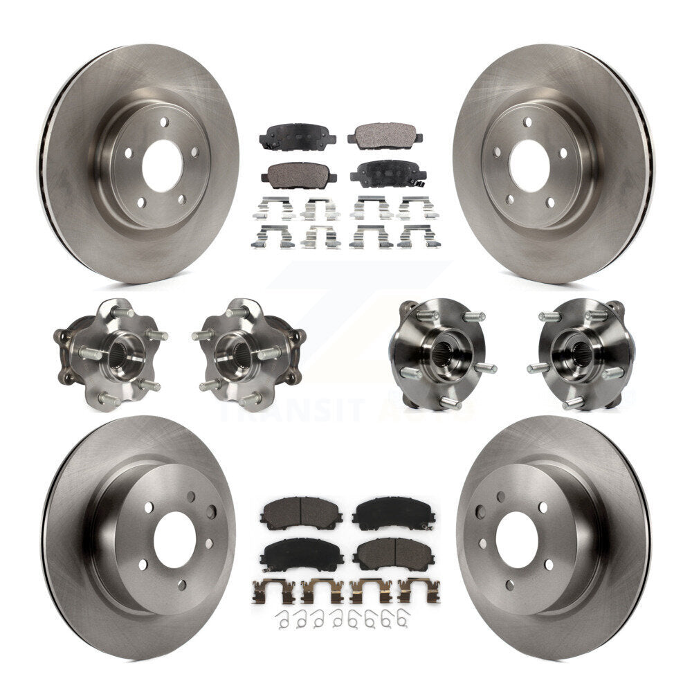 Transit Auto KBB-110379 Wheel Bearing and Hub Assembly for 2016-2017 INFINITI QX50 - Front and Rear product image