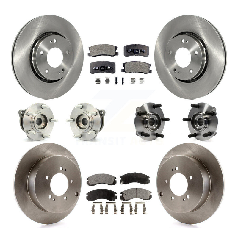 Transit Auto KBB-110380 Wheel Bearing and Hub Assembly for 2010-2011 Mitsubishi Lancer - Front and Rear product image