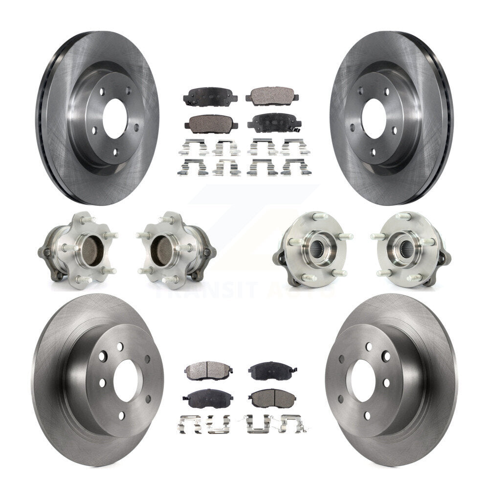 Transit Auto KBB-110383 Wheel Bearing and Hub Assembly for 2007-2013 Nissan Altima - Front and Rear product image