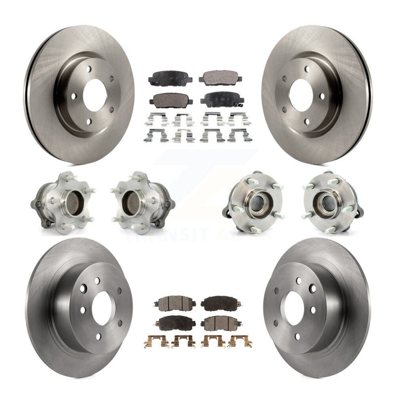 Transit Auto KBB-110389 Wheel Bearing and Hub Assembly for 2013-2018 Nissan Altima - Front and Rear product image