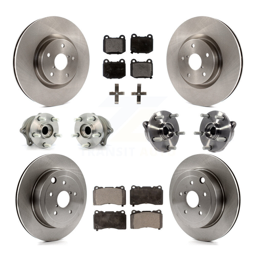 Transit Auto KBB-110397 Wheel Bearing and Hub Assembly for 2012-2014 Subaru Impreza, Subaru WRX STI - Front and Rear product image